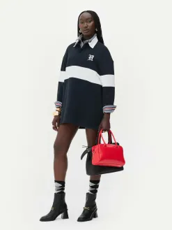 Sweat-shirt Façon Polo Oversize Rita Ora