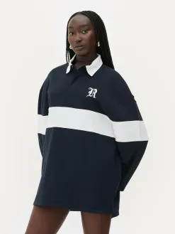 Sweat-shirt Façon Polo Oversize Rita Ora
