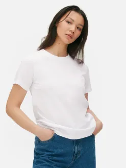 T-shirt à Manches Courtes En Coton