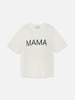 T-shirt à Message Maternité