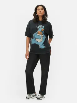 T-shirt 1, Rue Sésame Macaron Le Glouton