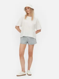 T-shirt Coupe Droite