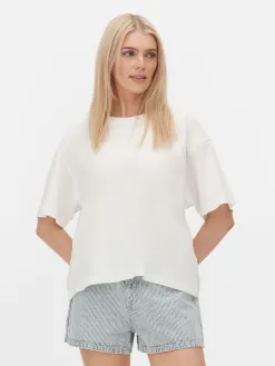 T-shirt Coupe Droite