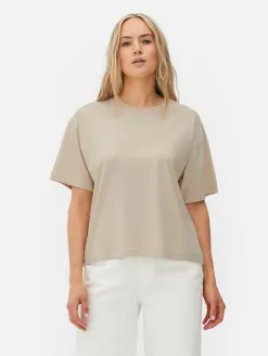 T-shirt Coupe Droite Oversize