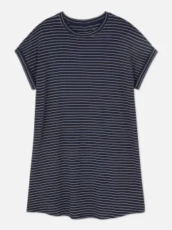 T-shirt De Nuit à Rayures