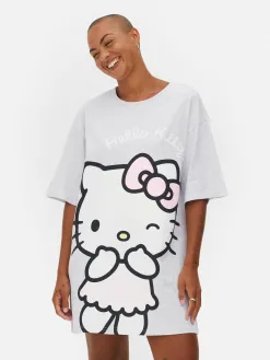 T-shirt De Nuit Oversize Hello Kitty