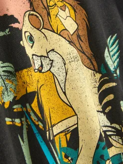 T-shirt Délavé à L'acide Disney Le Roi Lion 30e Anniversaire