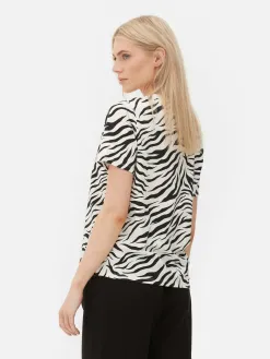 T-shirt Imprimé Sur L'ensemble