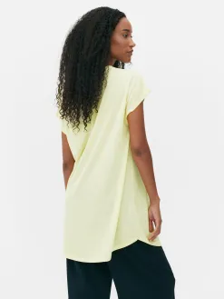 T-shirt Long En Jersey