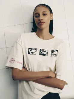 T-shirt Oversize Disney Mickey Mouse X Keith Haring