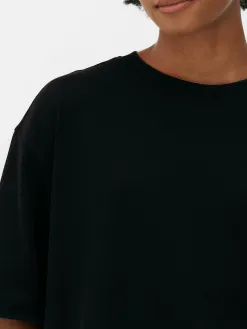 T-shirt Oversize En Jersey Incontournable
