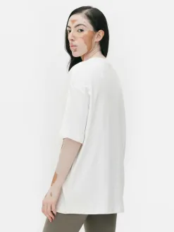 T-shirt Oversize En Jersey Incontournable