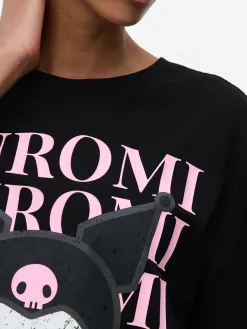 T-shirt Oversize Hello Kitty Kuromi