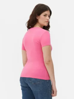 T-shirt Stretch à Manches Courtes