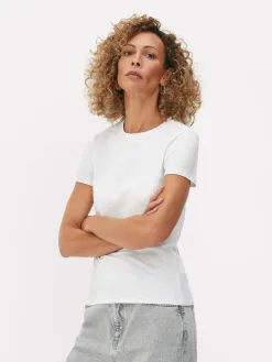 T-shirt Stretch Ras Du Cou