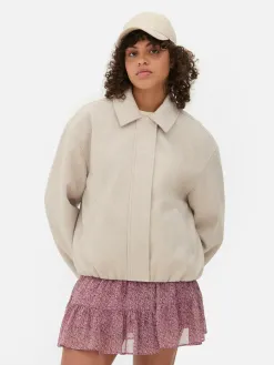 Veste à Ourlet Boule