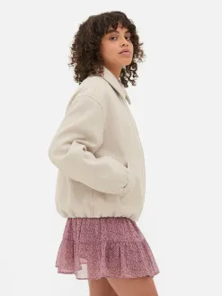 Veste à Ourlet Boule