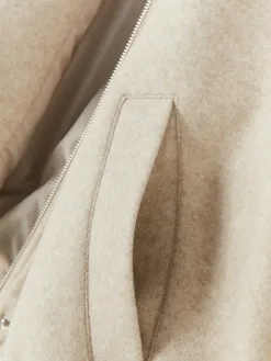 Veste à Ourlet Boule