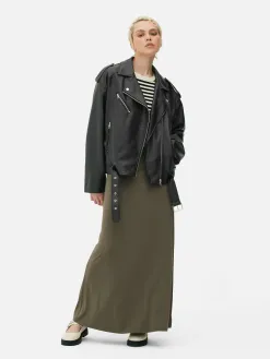 Veste De Motard Texturée