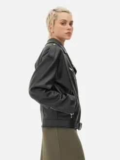 Veste De Motard Texturée