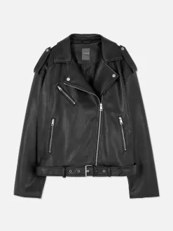 Veste De Motard Texturée