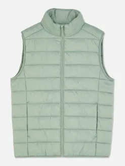 Veste Rembourrée Et Zippée Sans Manches