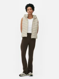Veste Sans Manche à Capuche