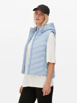 Veste Sans Manche à Capuche