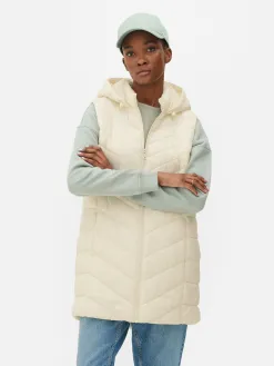 Veste Sans Manches Longue Matelassée