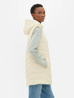 Veste Sans Manches Longue Matelassée
