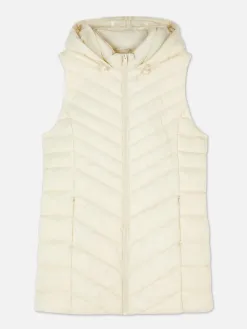 Veste Sans Manches Longue Matelassée