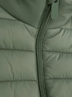 Veste Sans Manches Rembourrée Zippée