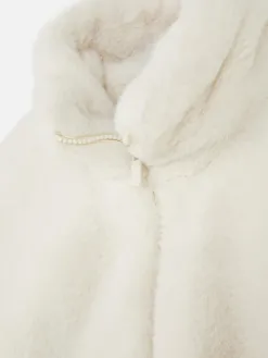 Veste Zippée En Fausse Fourrure
